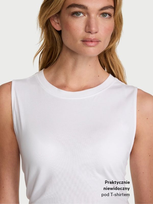 Biustonosz lekko usztywniany bawełniany Exploded Logo Demi. Produkt ma kolor różowy i pochodzi z kolekcji T-shirt. 