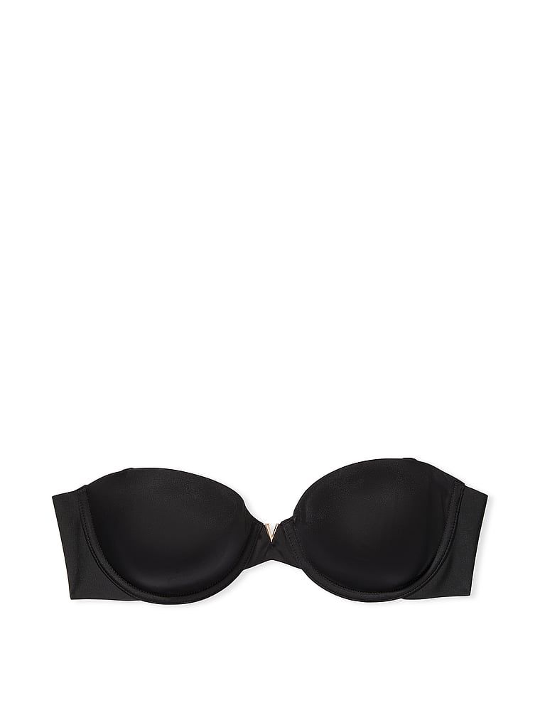 Victoria's Secret Bare Biustonosz lekko usztywniany bez ramiączek Strapless