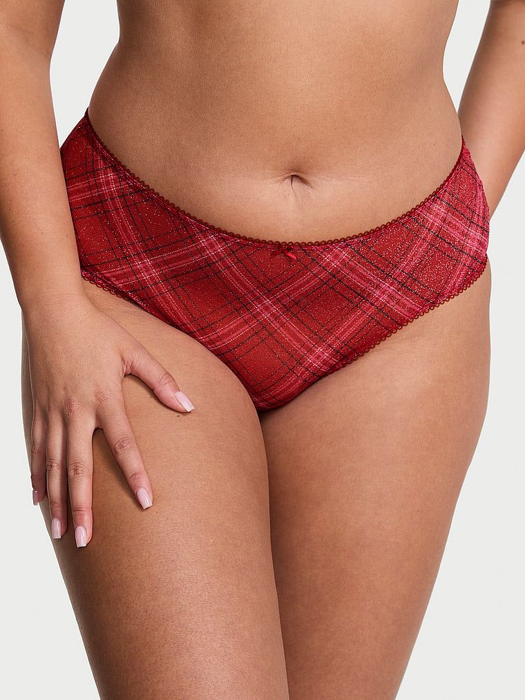 Lacie Majtki z błyszczącej siateczki Shimmer Mesh Cheeky