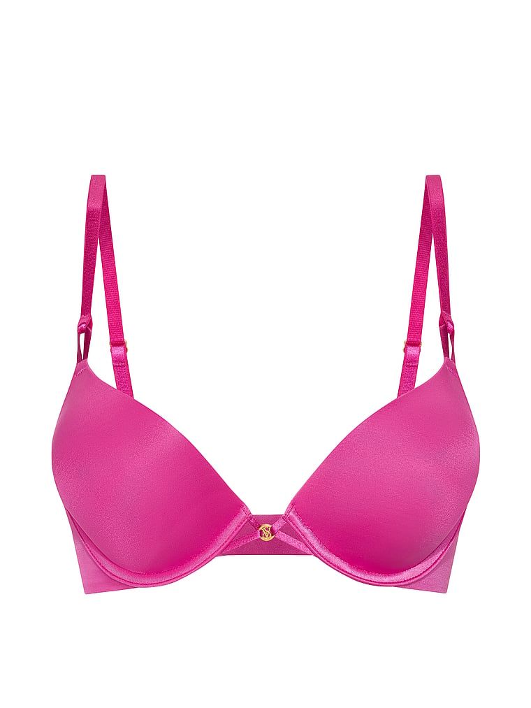 Biustonosz push-up powiększający o 2 rozmiary Bombshell. Produkt ma kolor różowy i pochodzi z kolekcji Very Sexy. 