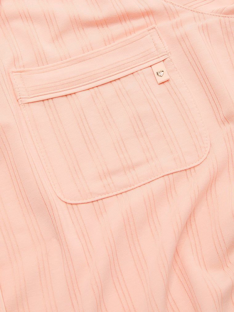 Piżama z modalu z szortami SoSoft Ultra-Fine. Produkt ma kolor różowy i pochodzi z kolekcji Victoria's Secret. 