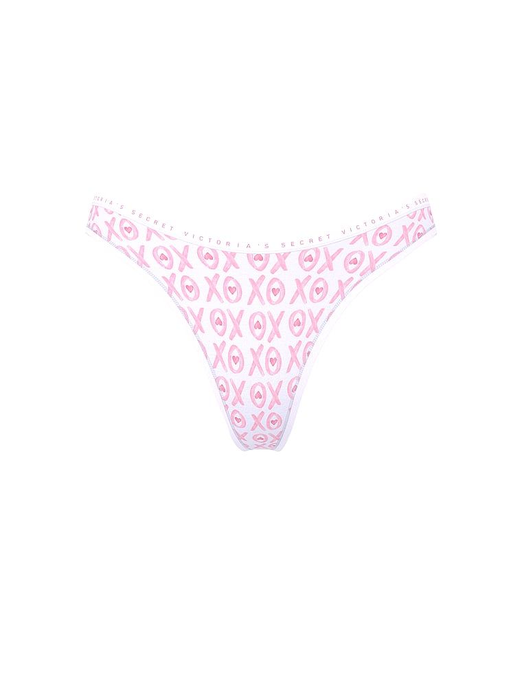 Victoria's Secret Stringi bawełniane High-Leg Scoop