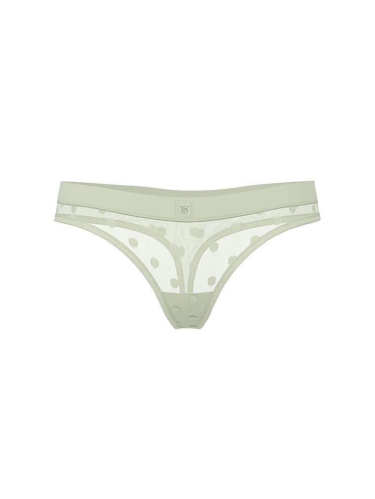 Cotton Stringi z siateczki Sheer Heritage Shimmer