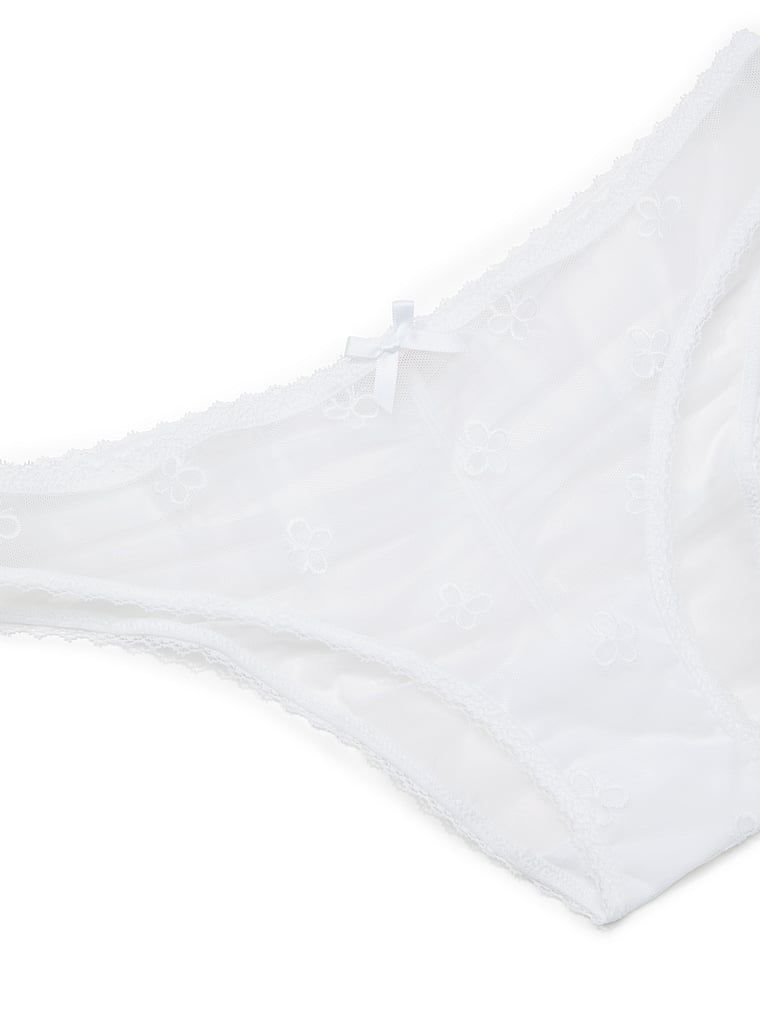 Majtki z siateczki Butterfly Bikini. Produkt ma kolor biały i pochodzi z kolekcji Dream Angels. 