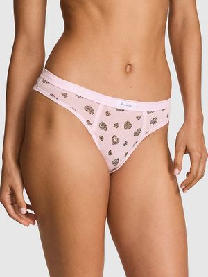 PINK Bawełniane figi Cheeky