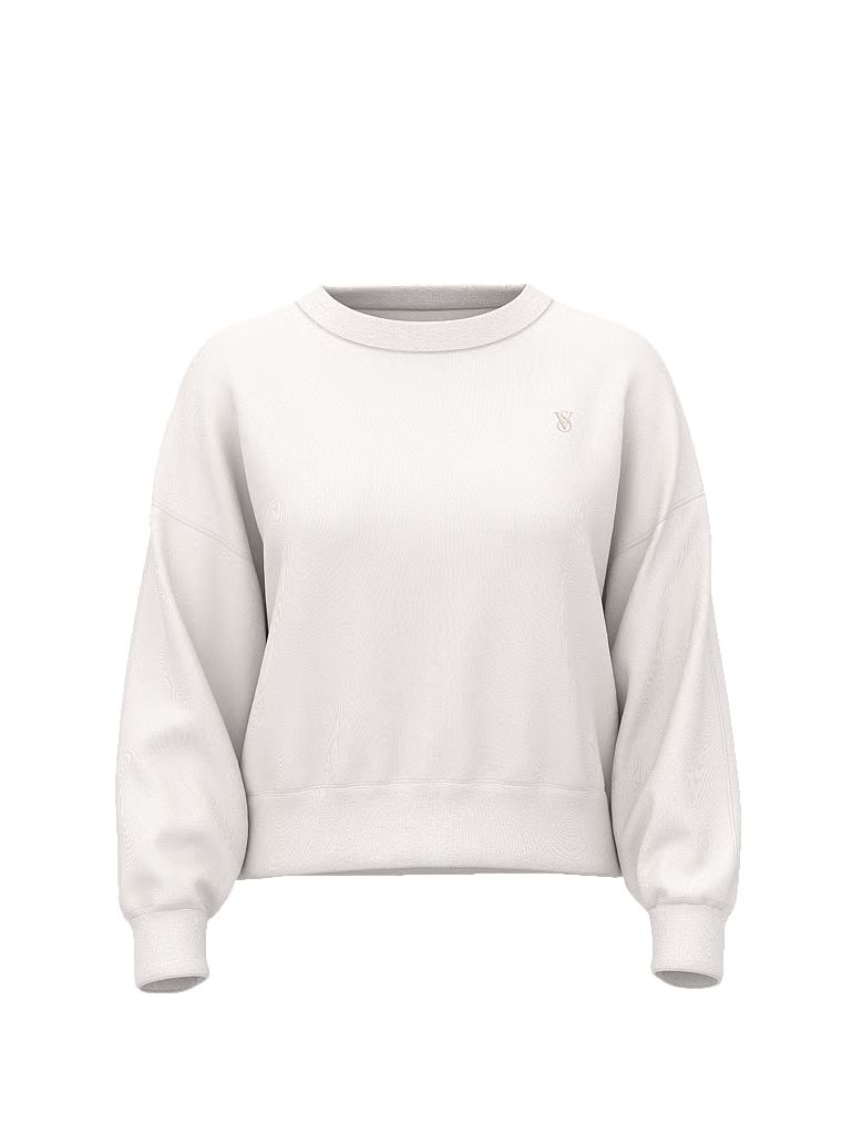Bluza o krótkim kroju Obsessed Terry. Produkt ma kolor biały i pochodzi z kolekcji Angel Essentials. 