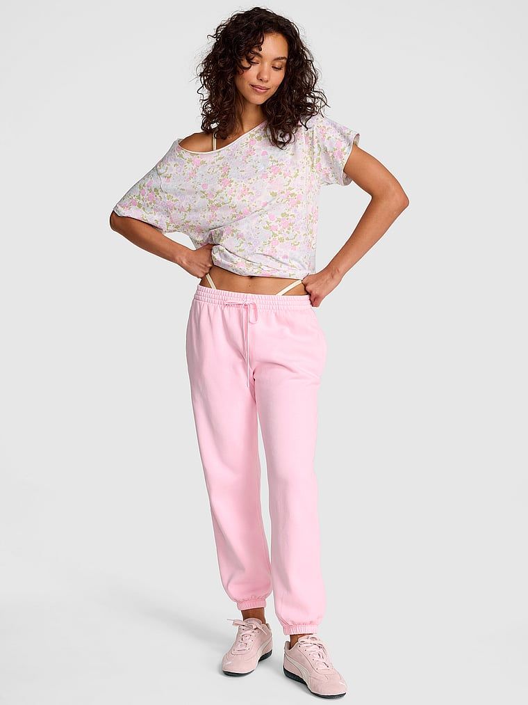 T-shirt Campus Cotton z odkrytymi ramionami