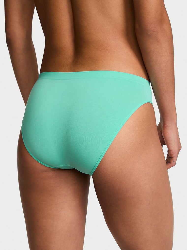 Majtki bezszwowe Seamless Bikini. Produkt ma kolor niebieski i pochodzi z kolekcji Seamless. 