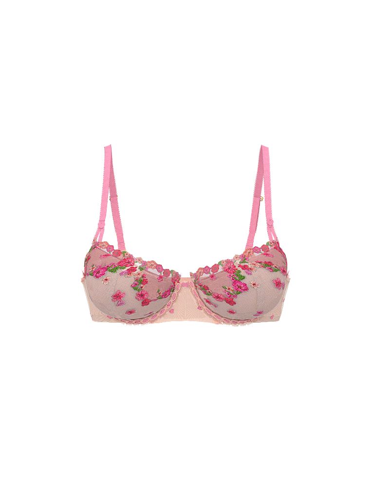 Biustonosz lekko usztywniany Hearts & Roses Demi. Produkt jest wzorzysty i pochodzi z kolekcji Dream Angels. 