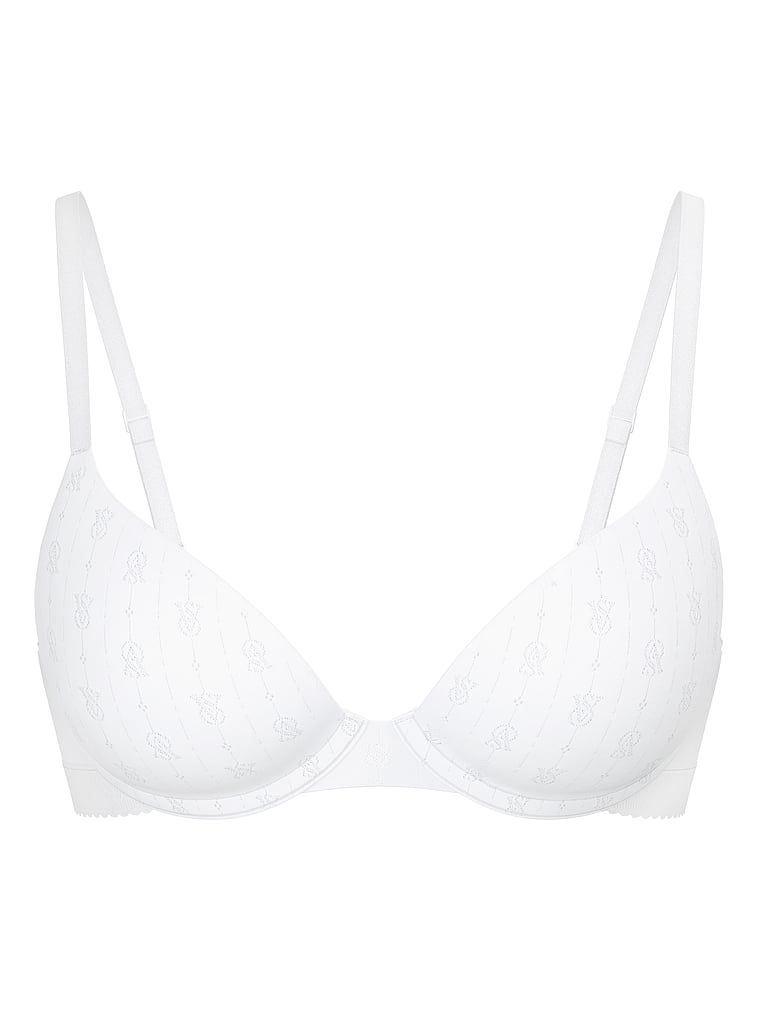 T-shirt Biustonosz push-up Pointelle Logo Perfect Shape
