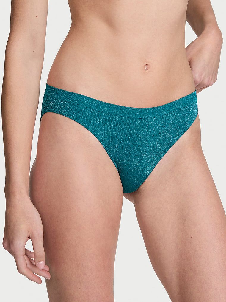 Seamless Majtki z błyszczącego materiału Shimmer Bikini