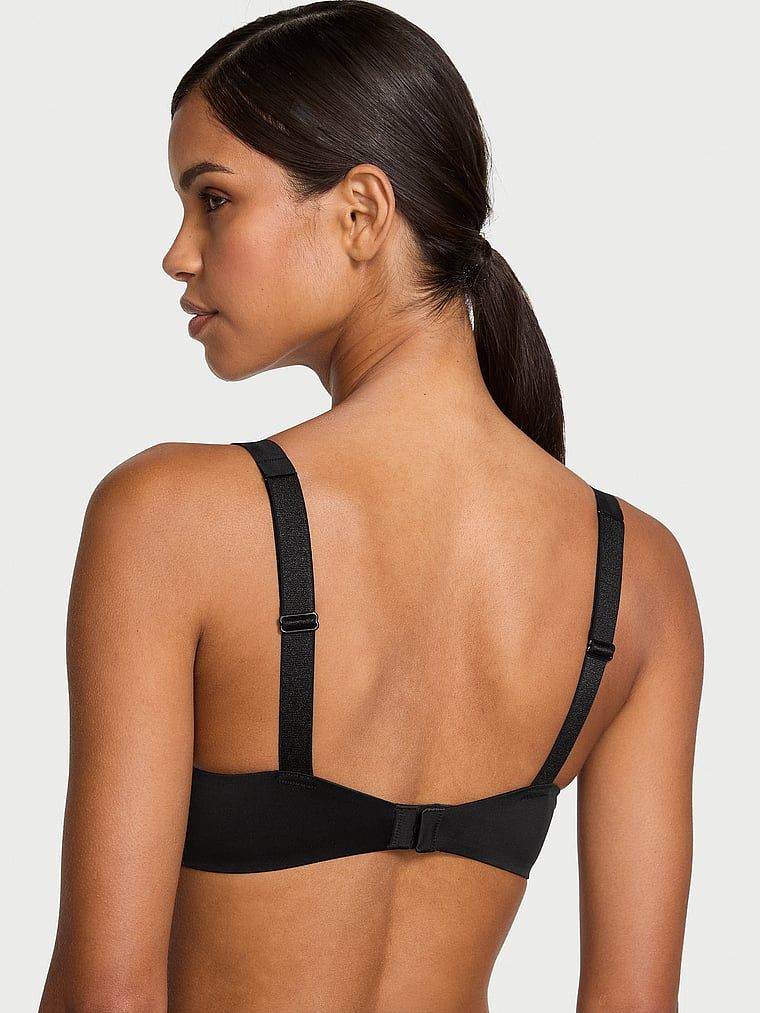 Very Sexy Biustonosz push-up z błyszczącymi paseczkami Scattered Shine Strap