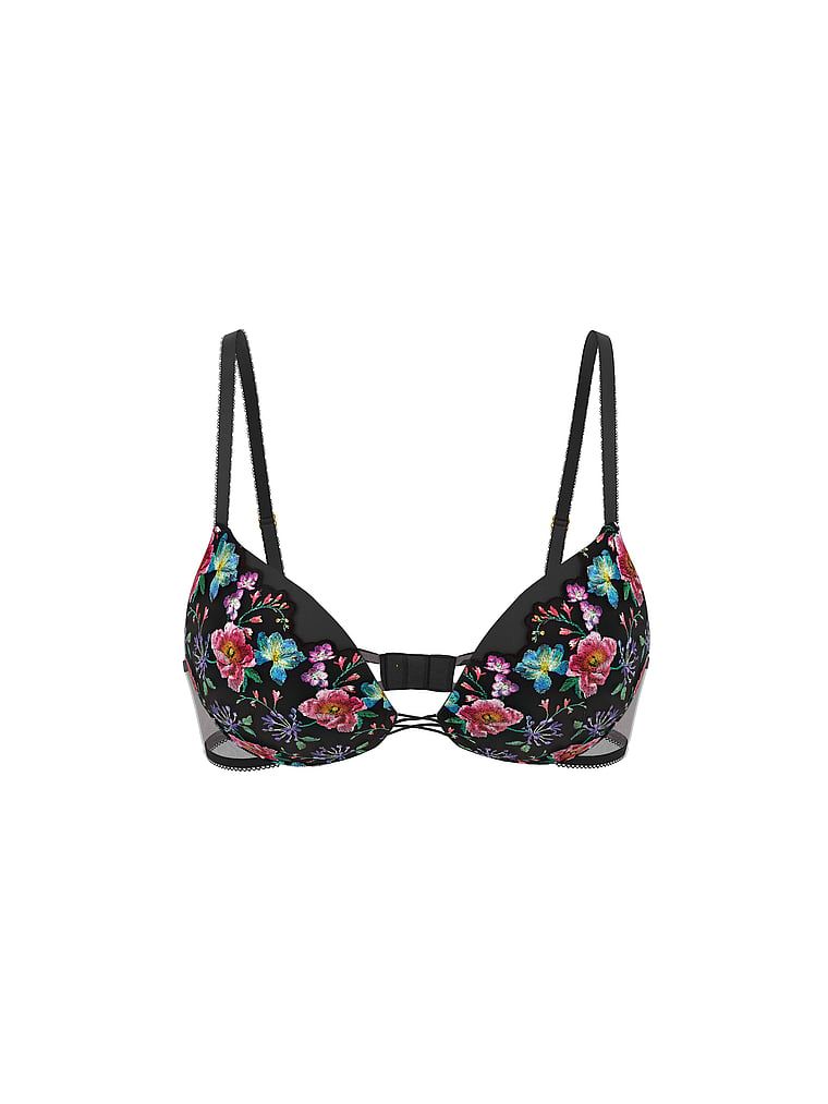 Very Sexy Biustonosz push-up Dark Blossom