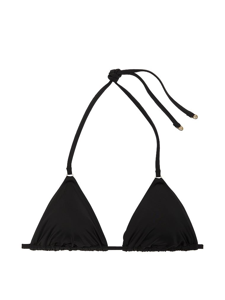 Góra od bikini Essential Triangle. Produkt ma kolor czarny i pochodzi z kolekcji Victoria's Secret Swim. 