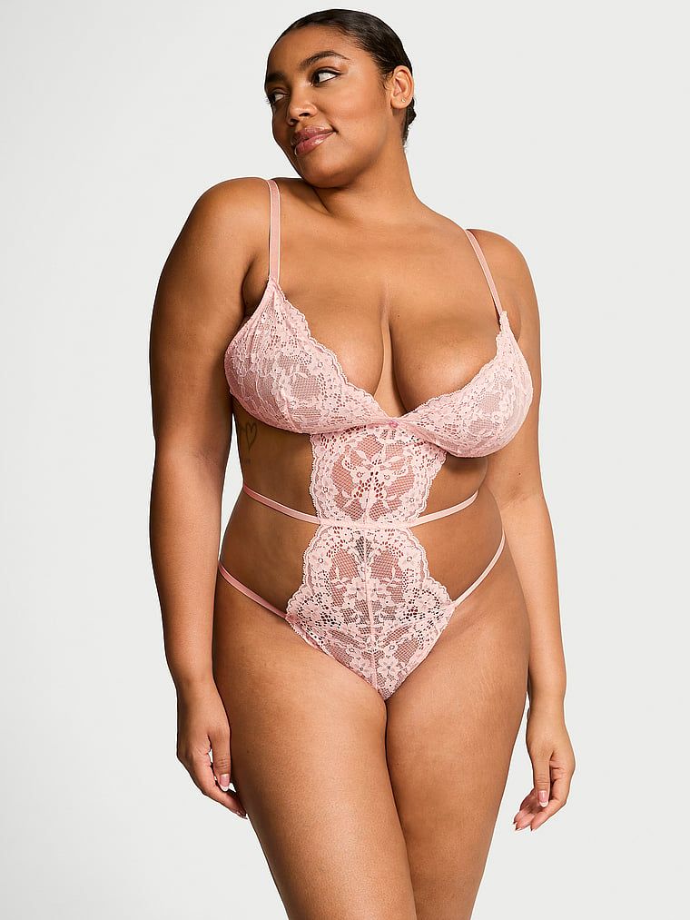 Dream Angels Body koronkowe z paseczkami Dare to Dream
