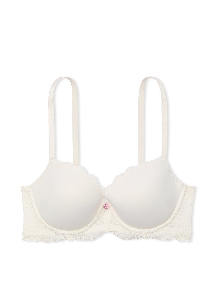Dream Angels Biustonosz lekko usztywniany Smooth and Lace Classic Demi