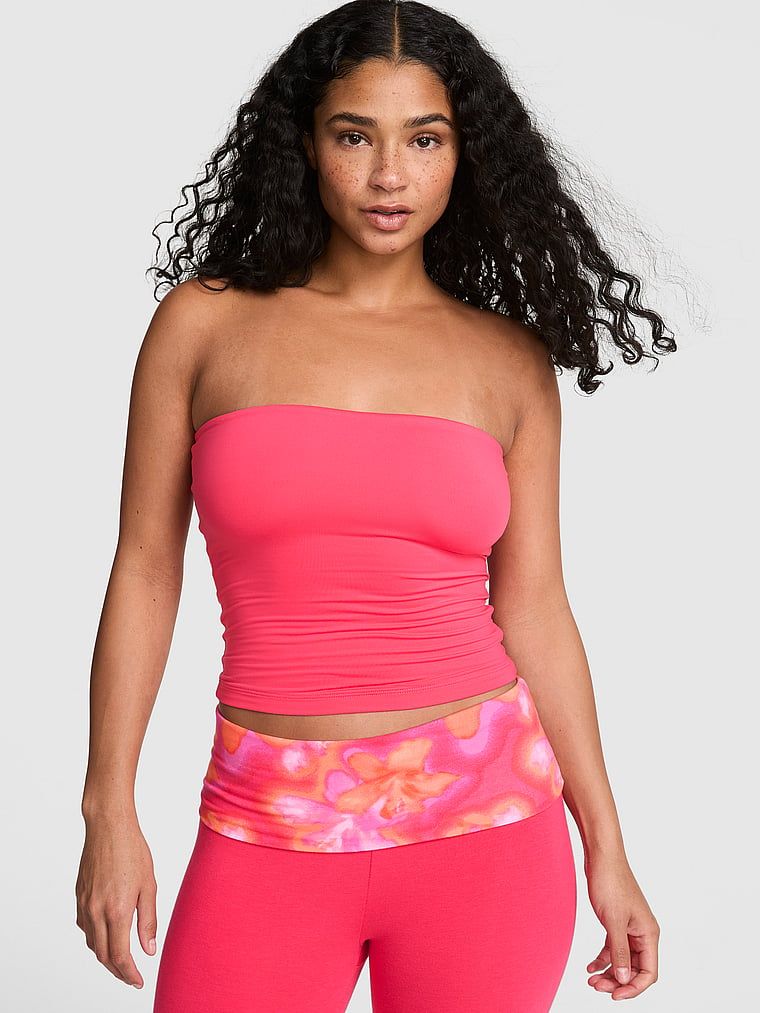 Top bandeau PINK Base Stretch