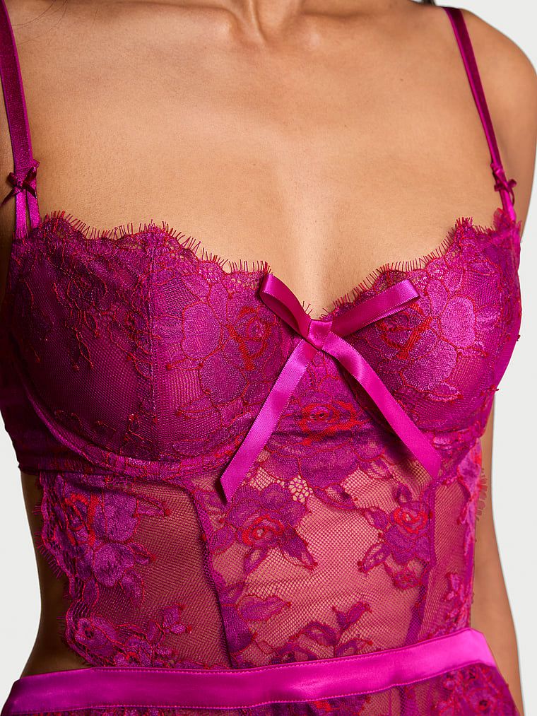 Very Sexy Fartuszek i stringi Wicked Rose Lace