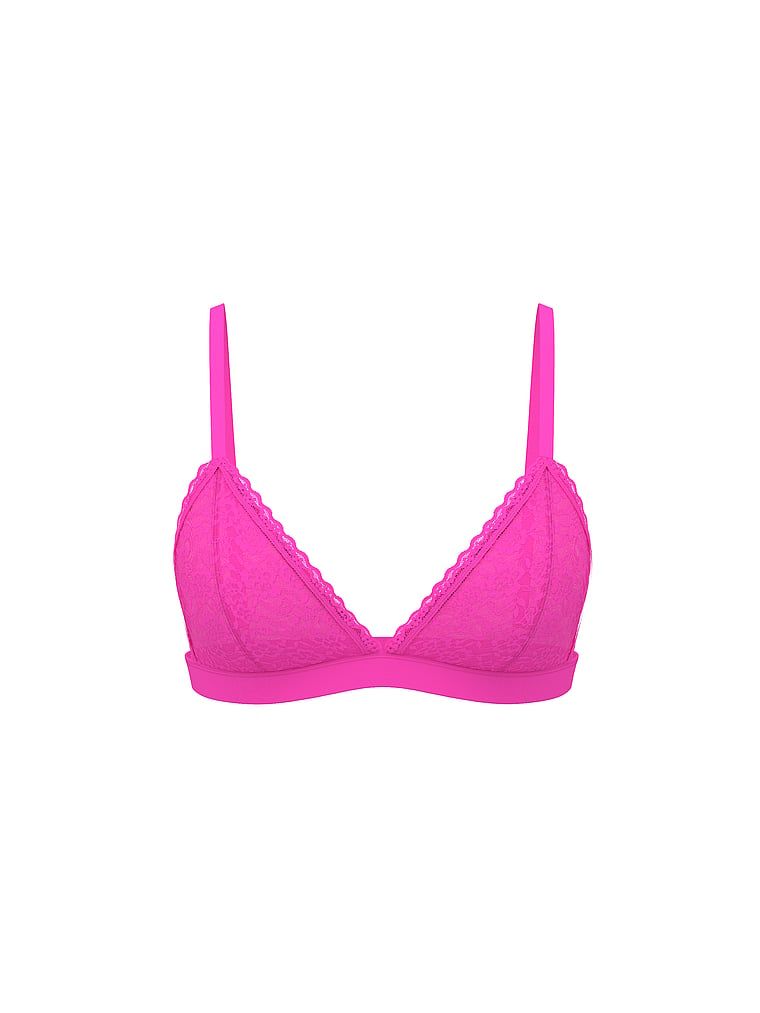 Victoria's Secret Biustonosz nieusztywniany braletka koronkowy