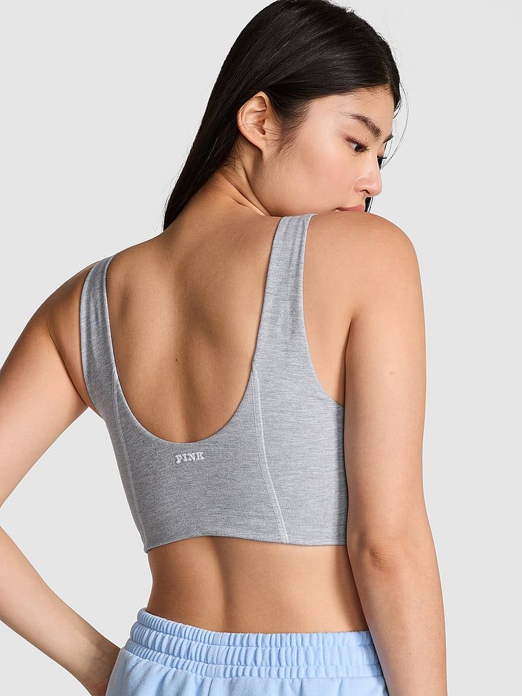 Biustonosz sportowy bawełniany Scoop