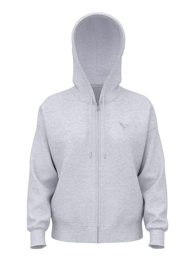 Bluza z kapturem Classic Fleece. Produkt ma kolor szary i pochodzi z kolekcji Angel Essentials. 