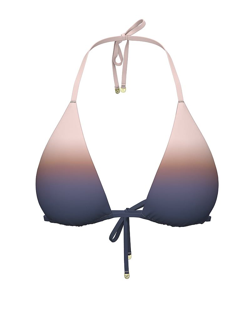 Góra od bikini Archives Sunset Ombre Triangle. Produkt jest wzorzysty i pochodzi z kolekcji Victoria's Secret Swim. 