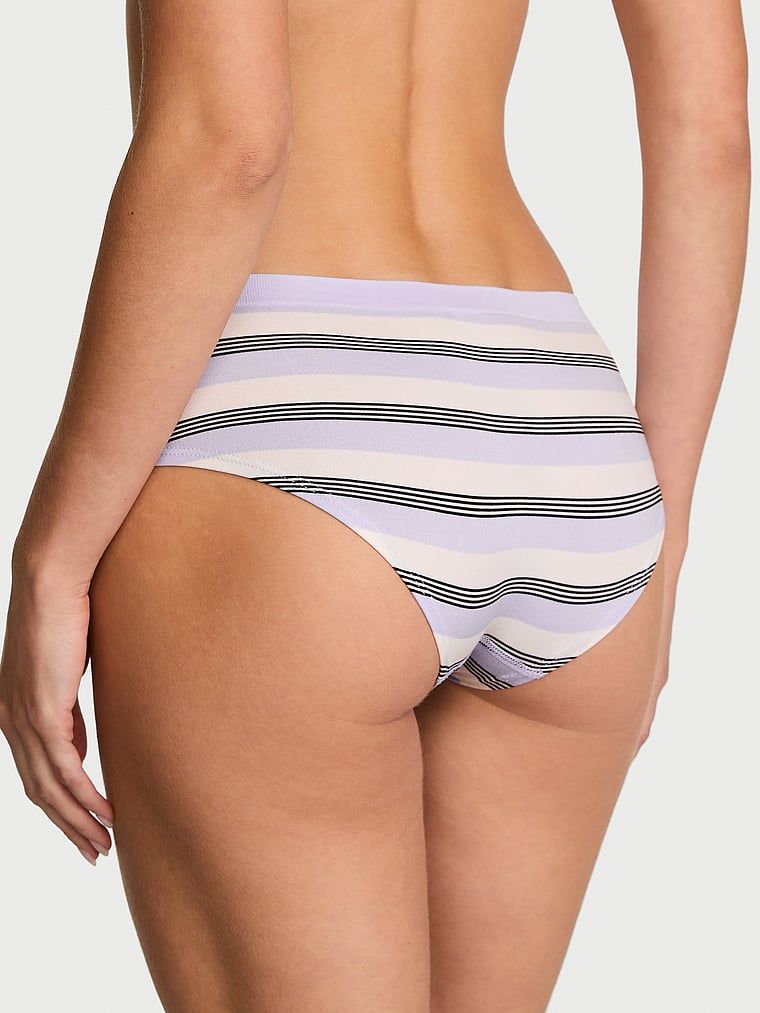 Majtki Seamless Stripe Hiphugger. Produkt jest wzorzysty i pochodzi z kolekcji Seamless. 