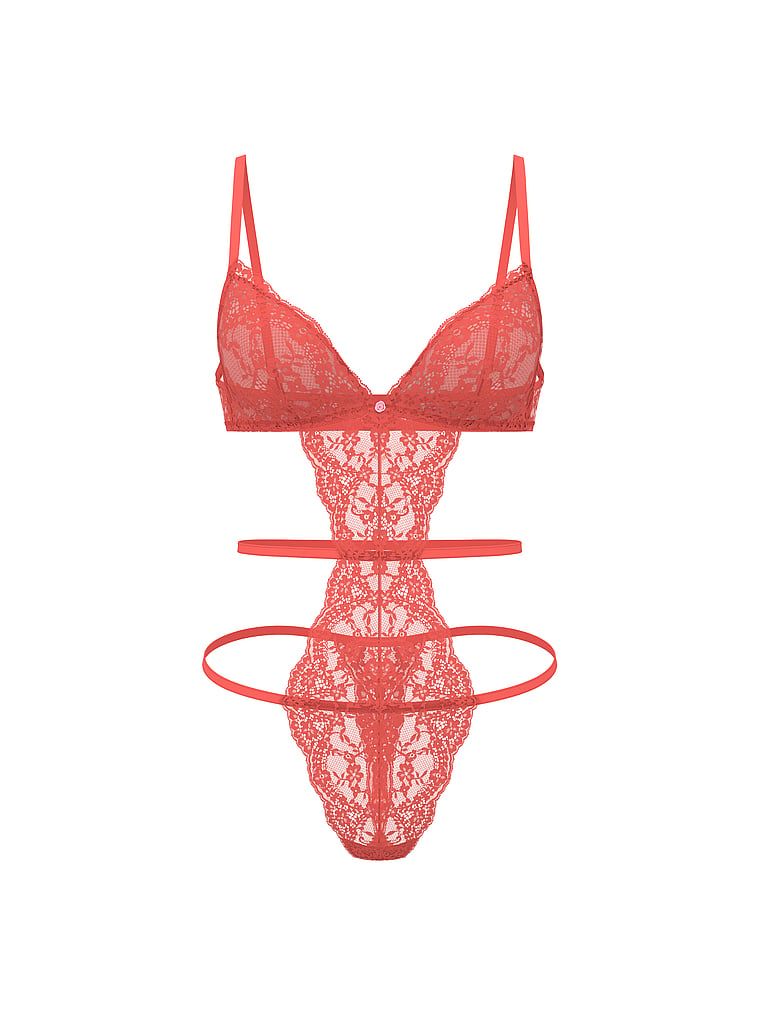 Dream Angels Body koronkowe z paseczkami Dare to Dream