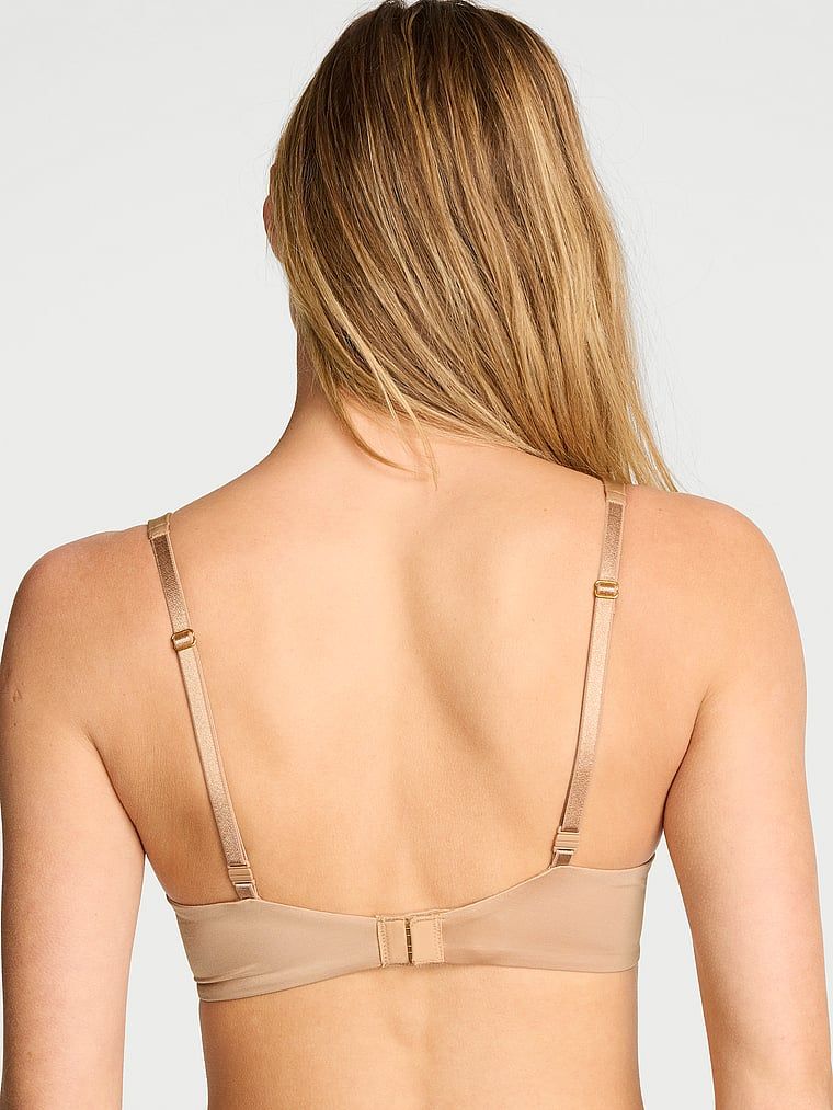 Biustonosz lekko usztywniany Smooth Plunge. Produkt ma kolor beżowy i pochodzi z kolekcji Very Sexy. 