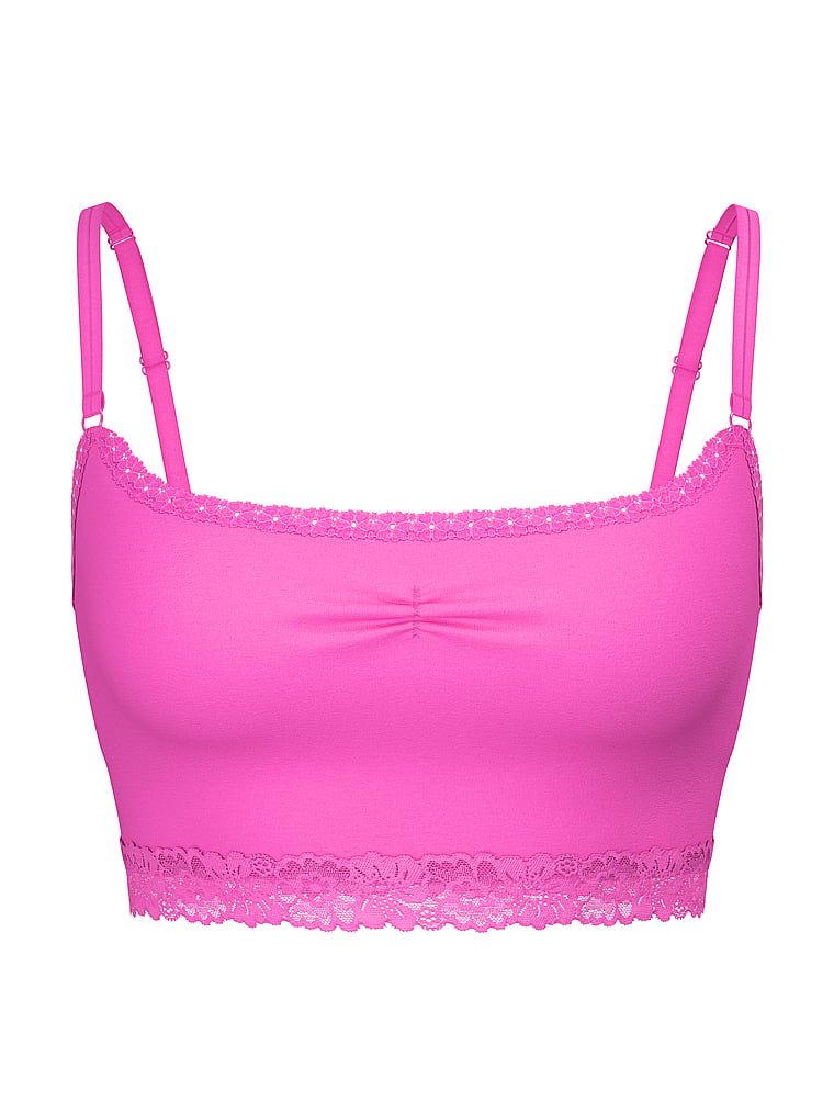 Braletka lekko usztywniana z bawełny