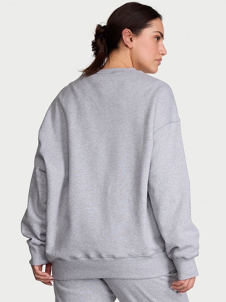 Bluza bawełniana Effortless Fleece. Produkt ma kolor szary i pochodzi z kolekcji Angel Essentials. 