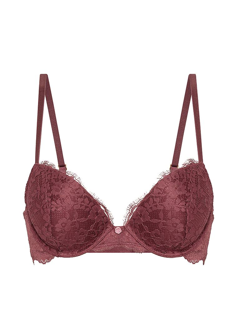 Biustonosz push-up Dream Angels. Produkt ma kolor różowy i pochodzi z kolekcji Dream Angels. 