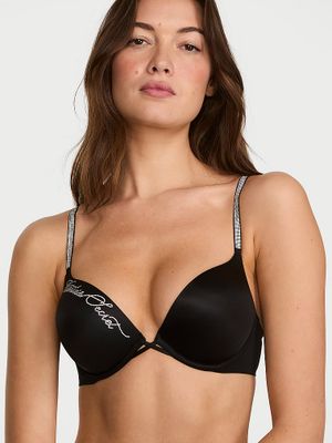 Very Sexy Biustonosz push-up powiększający o 2 rozmiary Bombshell Shine Script