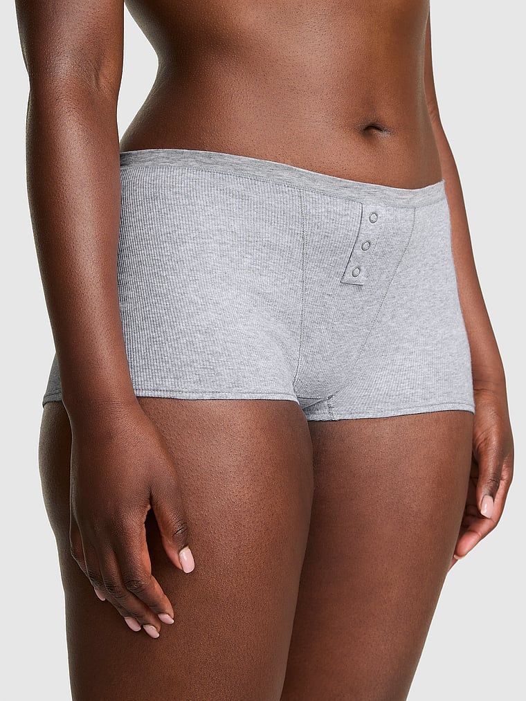 Majtki Boyshort bawełniane