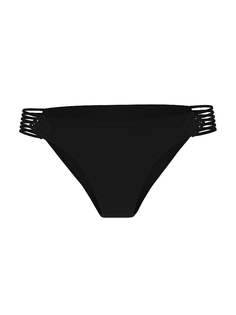 Dół od bikini Archives Beach Macrame Cheeky. Produkt ma kolor wielobarwny i pochodzi z kolekcji Victoria's Secret Swim. 