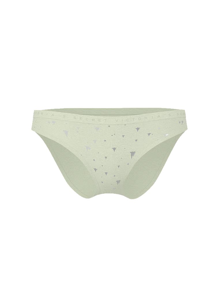 Majtki bawełniane Bikini. Produkt jest wzorzysty i pochodzi z kolekcji Victoria's Secret. 
