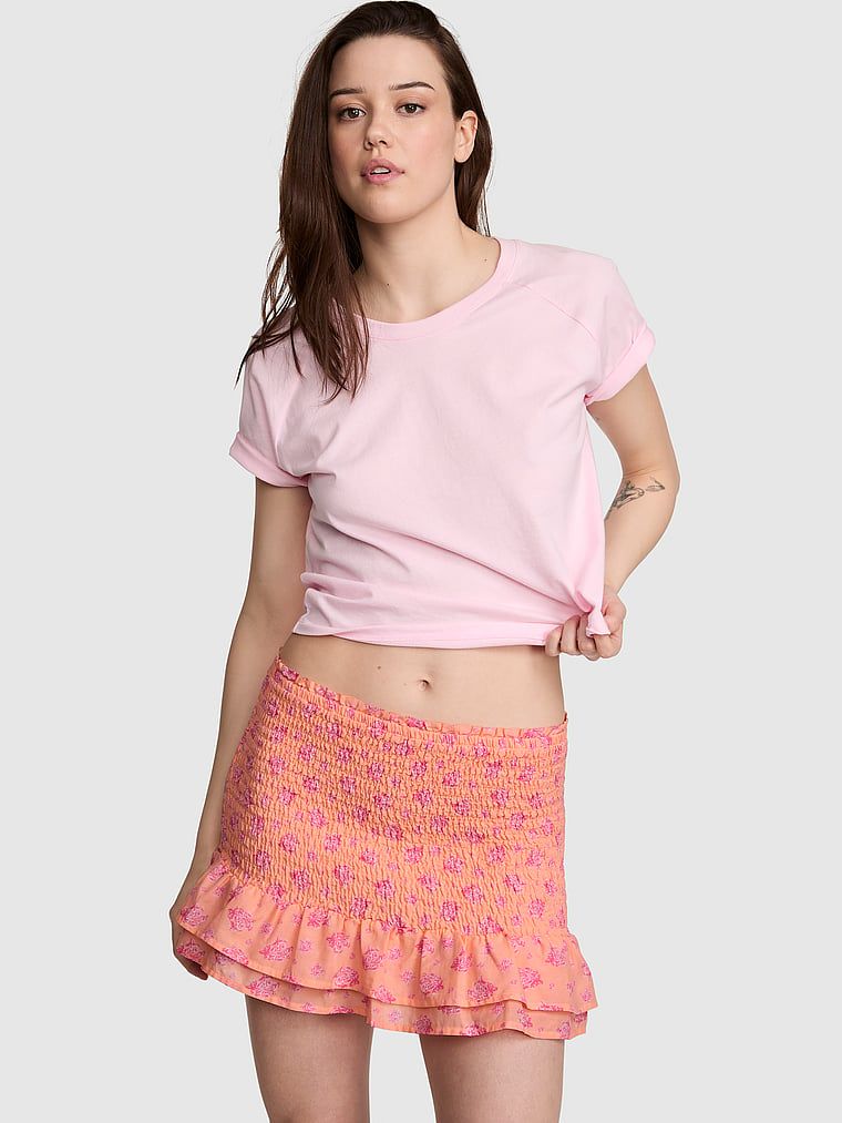 Marszczona minispódniczka Flirty Fit