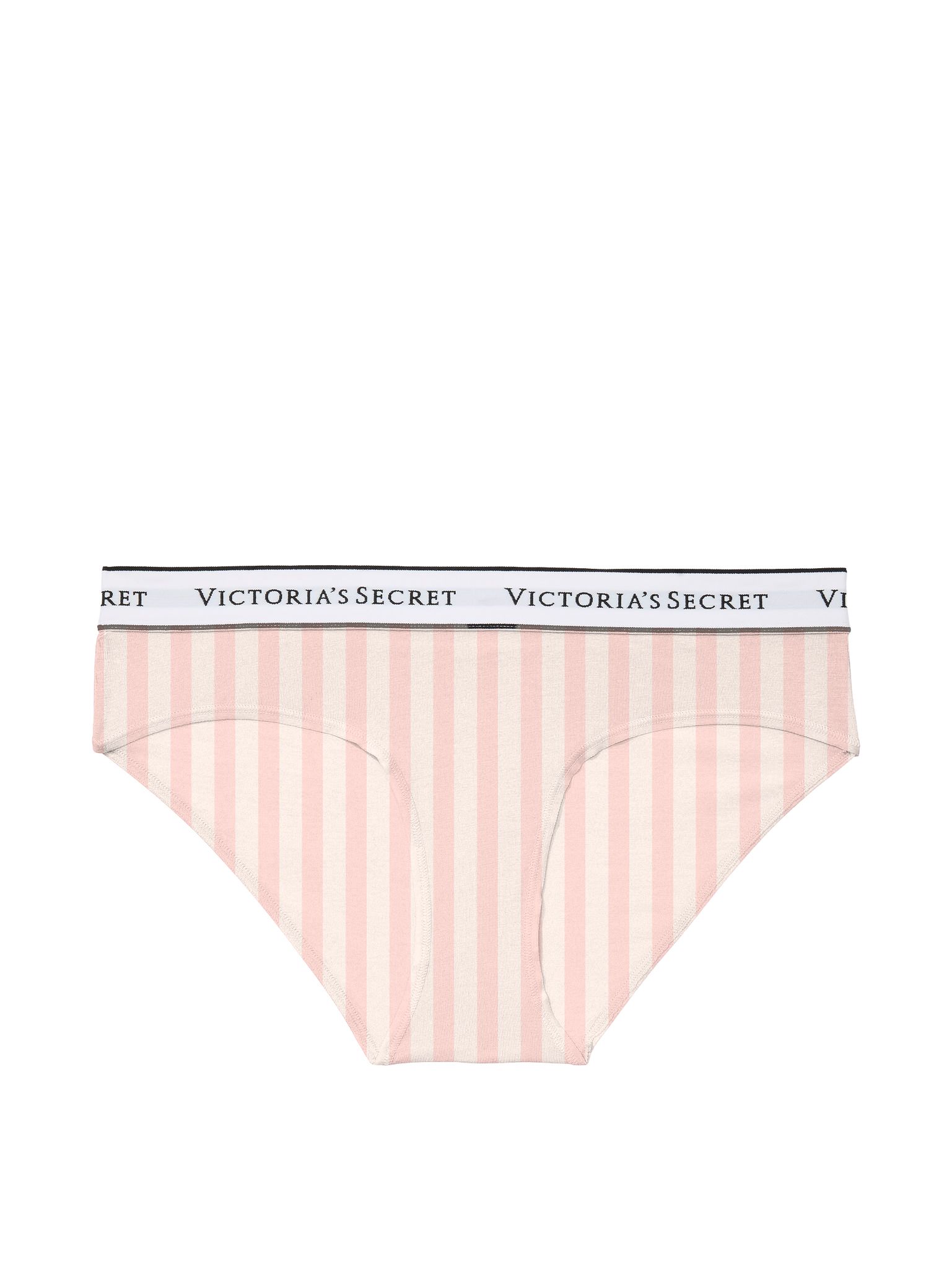 Majtki bawełniane z logo w talii Hiphugger. Produkt jest we wzór paski i pochodzi z kolekcji Cotton. 