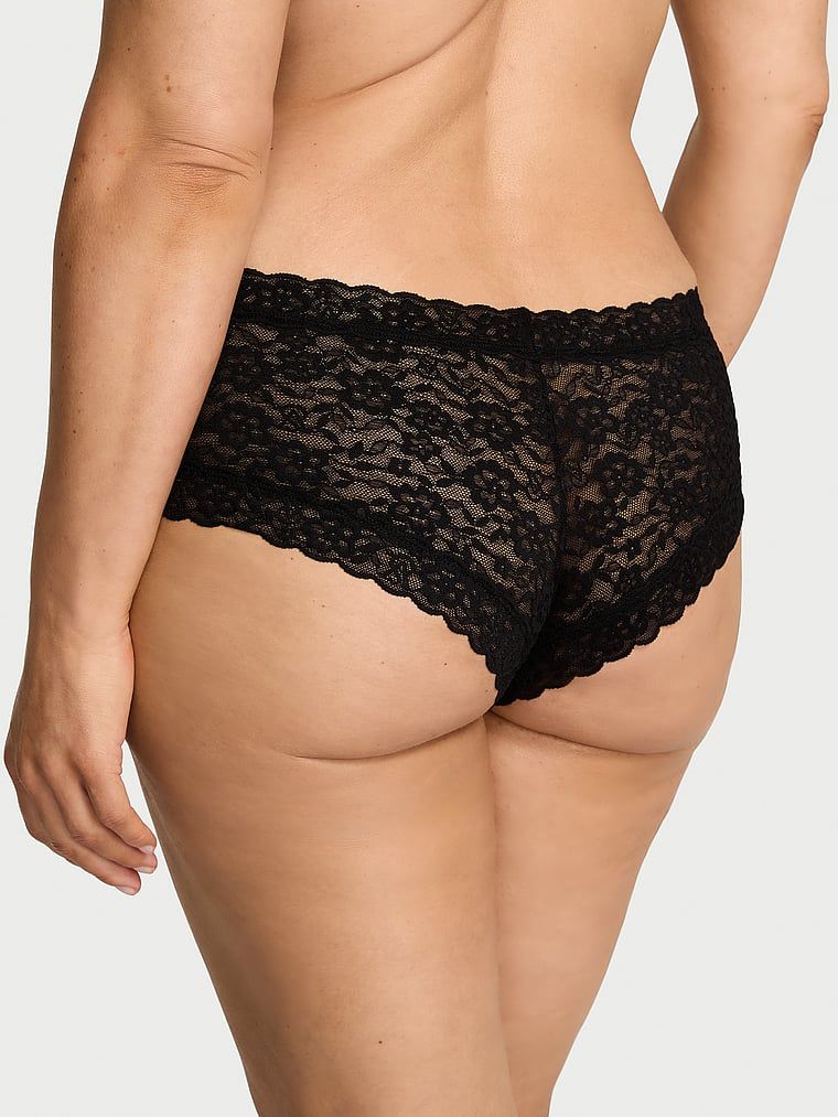 Majtki koronkowe z cekinami Lacie Sparkle Cheeky. Produkt ma kolor czarny i pochodzi z kolekcji Lacie. 