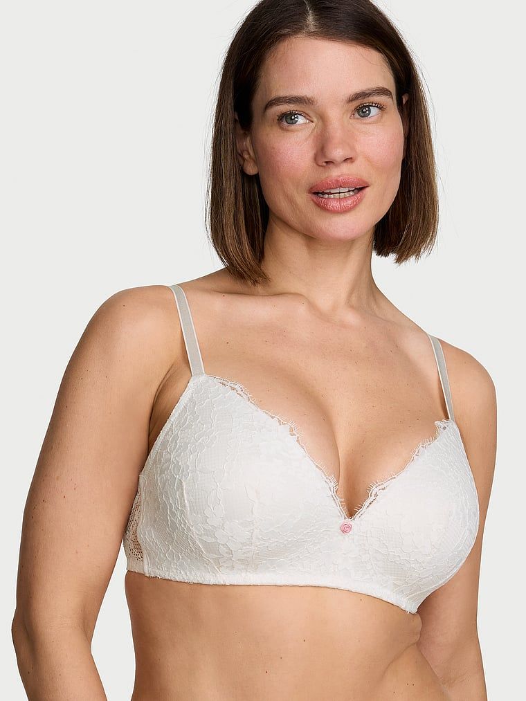 Dream Angels Biustonosz push-up koronkowy bez fiszbin