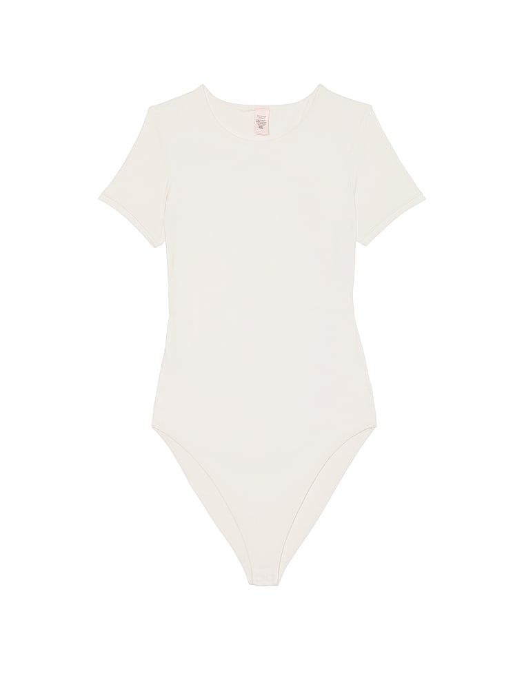 Victoria's Secret Body z krótkimi rękawami Feathersoft Essentials
