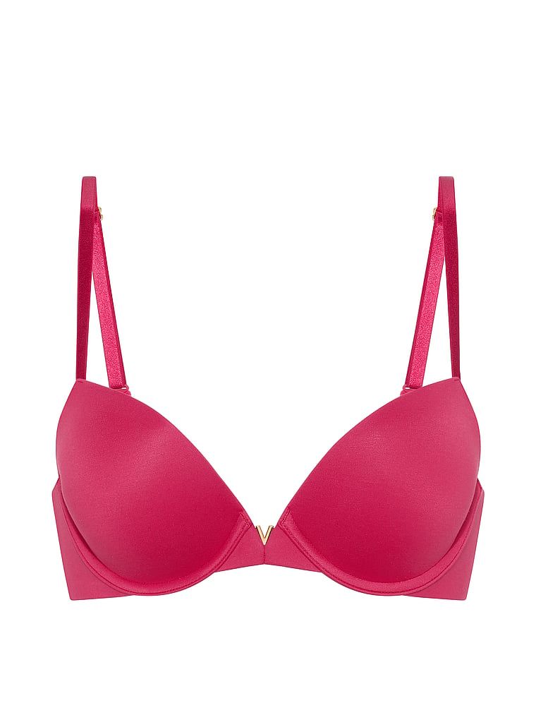 Biustonosz push-up Smooth. Produkt ma kolor różowy i pochodzi z kolekcji Love Cloud. 