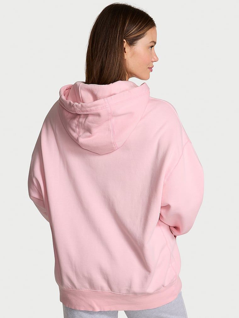 Bluza z kapturem Iconic Fleece. Produkt ma kolor różowy i pochodzi z kolekcji Angel Essentials. 