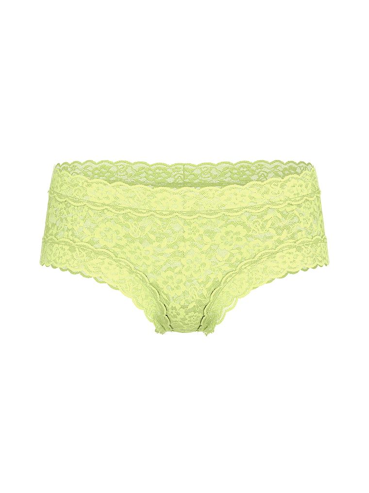 Majtki koronkowe Blossom Cheeky. Produkt ma kolor zielony i pochodzi z kolekcji Lacie. 