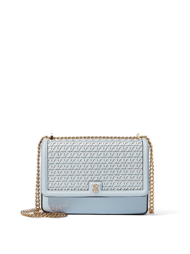 Blue Woven Średnia torebka crossbody Blue Woven - Victoria's