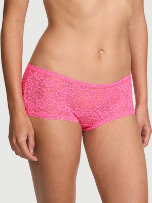 Lacie Majtki koronkowe szorty z niskim stanem Boyshort