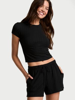 Victoria's Secret Szorty z modalu do spania SoSoft Ultra-Fine