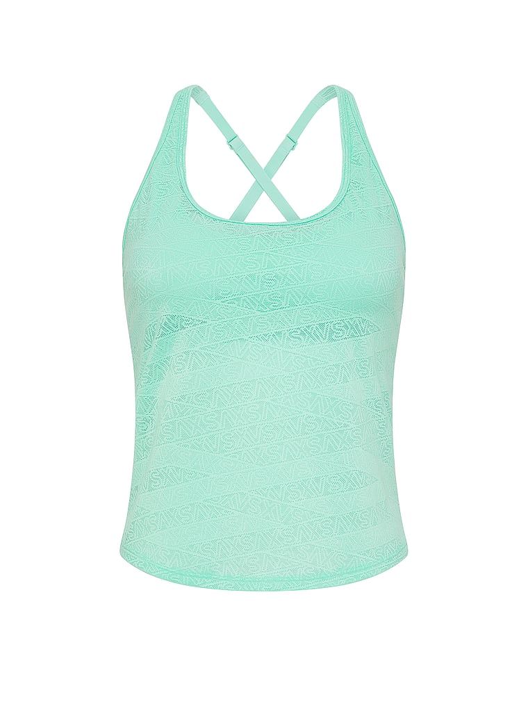 Top sportowy VSX Logo Lace. Produkt ma kolor zielony i pochodzi z kolekcji VSX. 