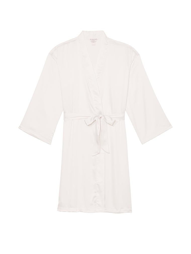 Victoria's Secret Szlafrok satynowy Midi