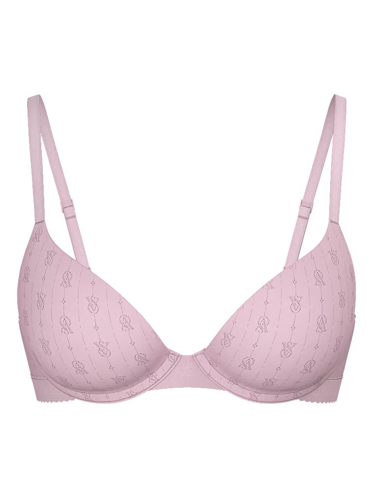 T-shirt Biustonosz push-up Pointelle Logo Perfect Shape